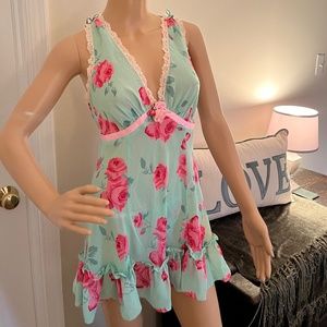 Betsey Johnson Floral Baby Doll
